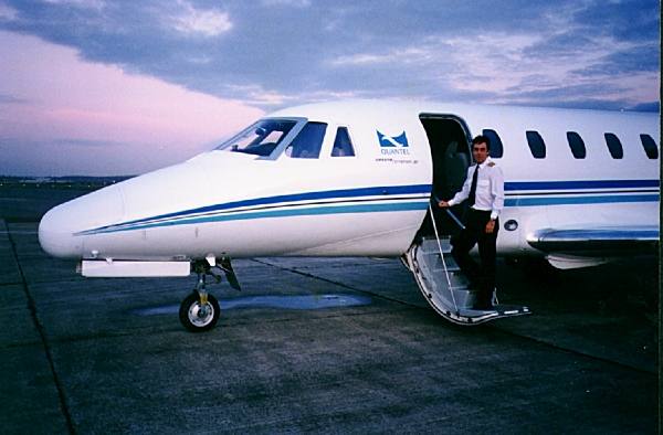 Posing with the Citation 6